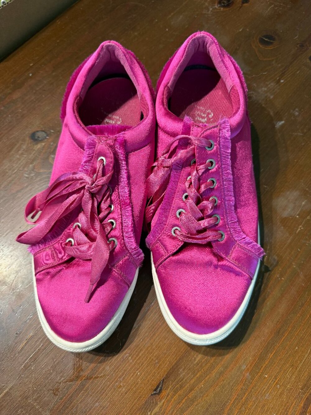 The Fix Satin Sneakers Size 7